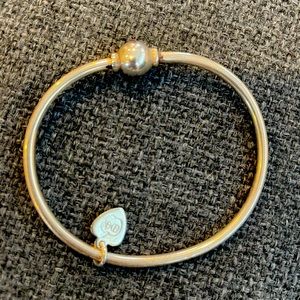 Authentic Eden Hand Arts Screwball sterling silver bracelet